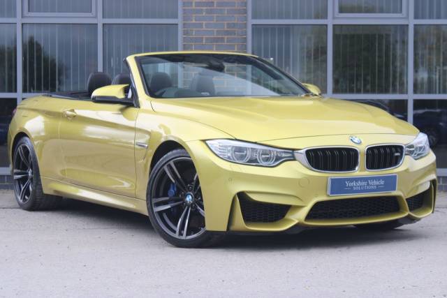 BMW M4 3.0 M4 2dr DCT Convertible Petrol Yellow