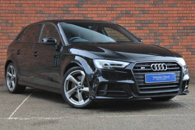 Audi S3 2.0 S3 TFSI Quattro Black Edition 5dr S Tronic Hatchback Petrol Black