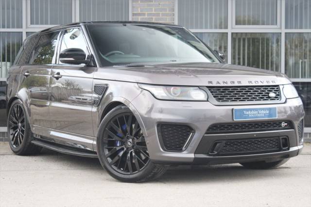 Land Rover Range Rover Sport 5.0 V8 SVR Auto 4WD Euro 6 (s/s) 5dr Four Wheel Drive Petrol Grey