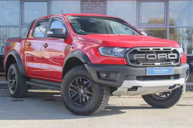Ford Ranger 2.0 EcoBlue Raptor Double Cab Pickup Auto 4WD Euro 6 (s/s) 4dr Pick Up Diesel Red