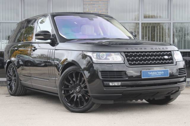 Land Rover Range Rover 5.0 V8 Autobiography Auto 4WD Euro 6 (s/s) 5dr Four Wheel Drive Petrol Black