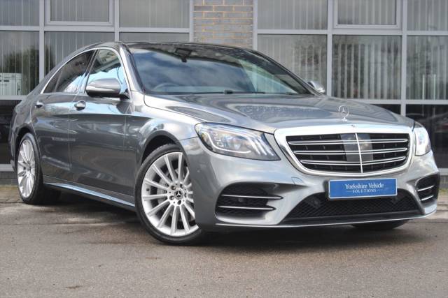 Mercedes-Benz S Class 2.9 S350d AMG Line (Premium) G-Tronic+ Euro 6 (s/s) 4dr Saloon Diesel Grey