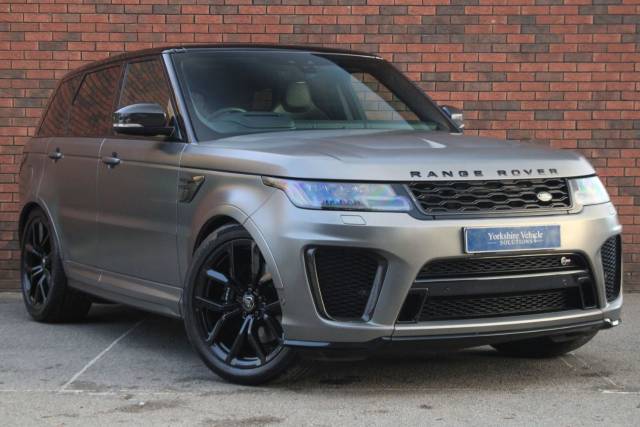 Land Rover Range Rover Sport 5.0 P575 V8 SVR Auto 4WD Euro 6 (s/s) 5dr Four Wheel Drive Petrol Grey