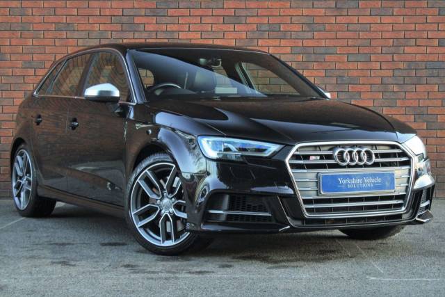 Audi S3 2.0 TFSI Sportback S Tronic quattro Euro 6 (s/s) 5dr Hatchback Petrol Black