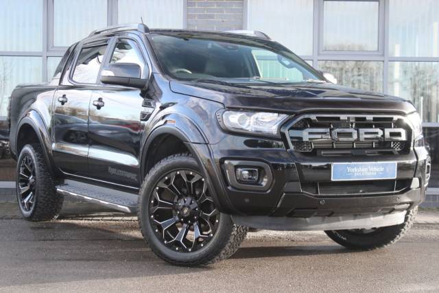Ford Ranger 3.2 TDCi Wildtrak Double Cab Pickup Auto 4WD Euro 6 (s/s) 4dr Pick Up Diesel Black