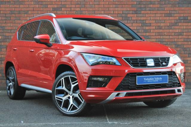 SEAT Ateca 1.5 TSI EVO FR Sport DSG Euro 6 (s/s) 5dr Hatchback Petrol Red