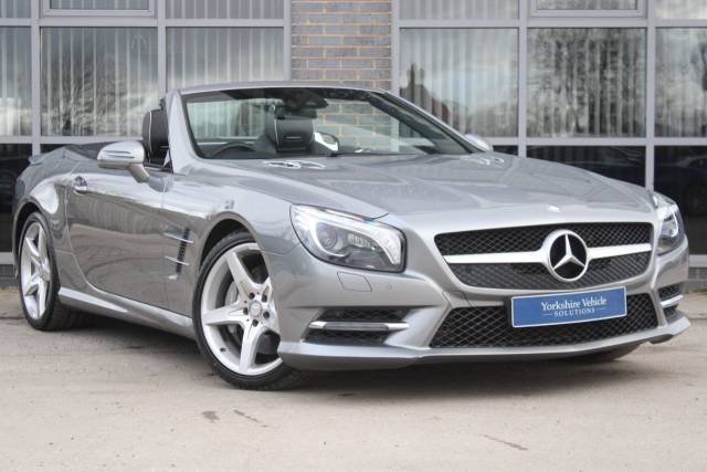 Mercedes-Benz SL Class 3.0 SL400 AMG Sport G-Tronic Euro 6 (s/s) 2dr Convertible Petrol Silver