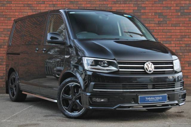 Volkswagen Transporter Sportline 2.0 BiTDI T32 BlueMotion Tech Sportline Crew Van DSG SWB Euro 6 (s/s) 5dr Crew Van Diesel Black