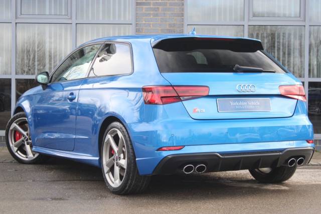 2017 Audi S3 2.0 TFSI Black Edition S Tronic quattro Euro 6 (s/s) 3dr