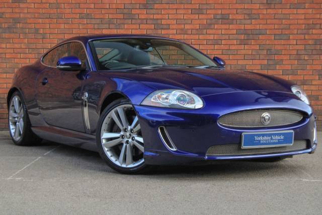 Jaguar XK 5.0 V8 Portfolio Auto Euro 5 2dr Coupe Petrol Blue