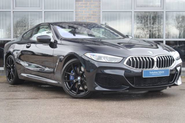 BMW 8 Series 3.0 840i Steptronic Euro 6 (s/s) 2dr Coupe Petrol Black