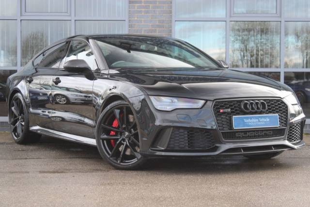 Audi RS 7 4.0 TFSI V8 Performance Sportback Tiptronic quattro Euro 6 (s/s) 5dr Hatchback Petrol Black