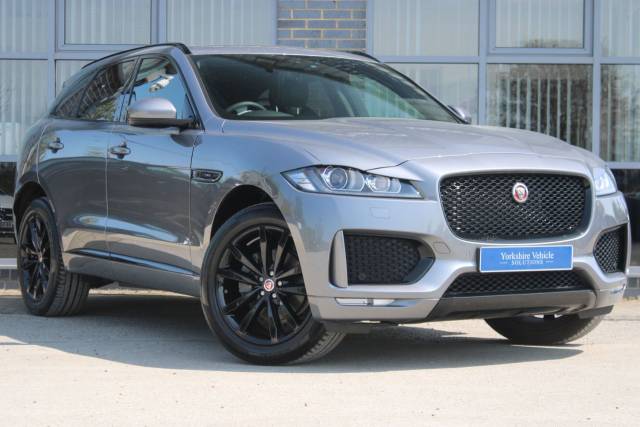 Jaguar F-Pace 2.0 D180 Chequered Flag Auto AWD Euro 6 (s/s) 5dr Four Wheel Drive Diesel Grey