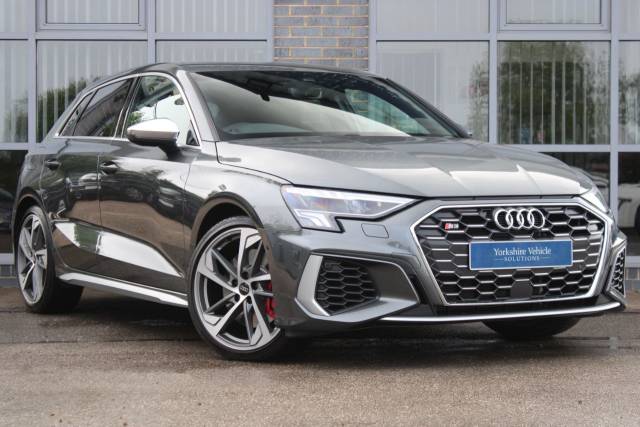 Audi S3 Sportback 2.0 TFSI Sportback S Tronic quattro Euro 6 (s/s) 5dr Hatchback Petrol Grey