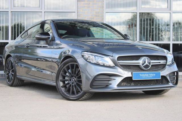 Mercedes-Benz C 43 AMG 3.0 C43 V6 AMG G-Tronic+ 4MATIC Euro 6 (s/s) 2dr Coupe Petrol Grey