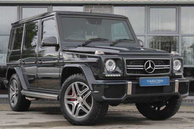 Mercedes-Benz G 63 AMG 5.5 G63 V8 BiTurbo AMG SpdS+7GT 4WD Euro 6 (s/s) 5dr Four Wheel Drive Petrol Black