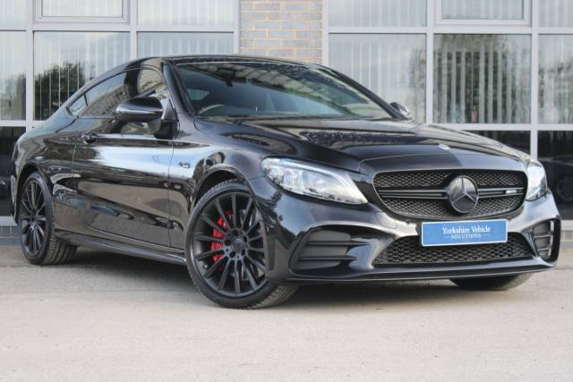 Mercedes-Benz C 43 AMG 3.0 C43 V6 AMG (Premium) G-Tronic+ 4MATIC Euro 6 (s/s) 2dr Coupe Petrol Black