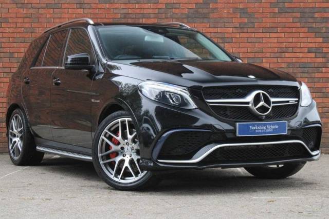 Mercedes-Benz GLE 5.5 GLE63 V8 AMG S (Premium) SpdS+7GT 4MATIC Euro 6 (s/s) 5dr Four Wheel Drive Petrol Black