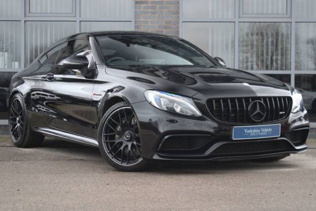 Mercedes-Benz C 63 AMG 4.0 C63 V8 BiTurbo AMG SpdS MCT Euro 6 (s/s) 2dr Coupe Petrol Black