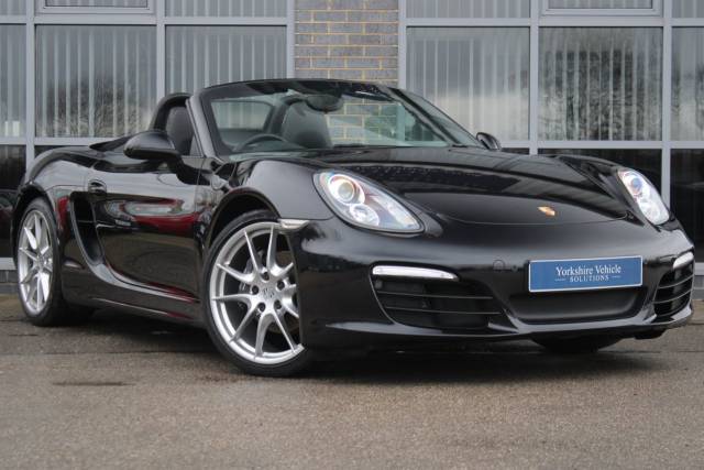 Porsche Boxster 2.7 981 Euro 6 (s/s) 2dr Convertible Petrol Black