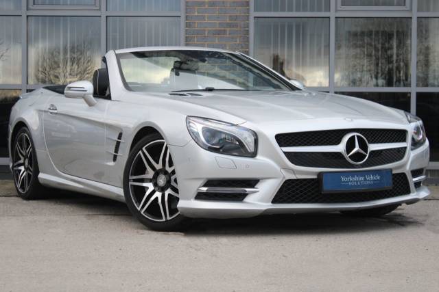 Mercedes-Benz SL Class 3.0 SL400 AMG Sport G-Tronic+ Euro 6 (s/s) 2dr Convertible Petrol Silver