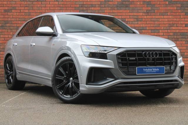 Audi Q8 3.0 TDI V6 50 S line Tiptronic quattro Euro 6 (s/s) 5dr Four Wheel Drive Diesel Silver