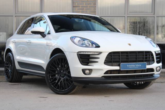 Porsche Macan 3.0 TD V6 S PDK 4WD Euro 6 (s/s) 5dr Four Wheel Drive Diesel White