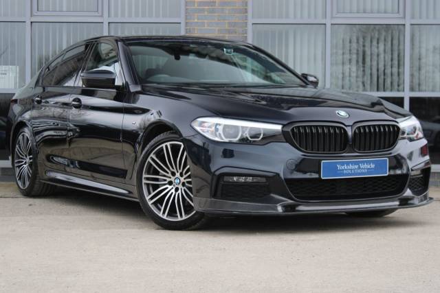 BMW 5 Series 2.0 520d MHT M Sport Auto xDrive Euro 6 (s/s) 4dr Saloon Diesel Black