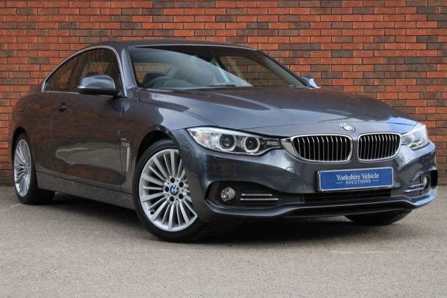 BMW 4 Series 2.0 420d Luxury Euro 6 (s/s) 2dr Coupe Diesel Grey