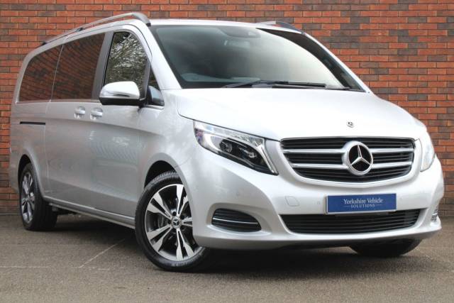 Mercedes-Benz V Class 2.2 V220d BlueTEC Sport G-Tronic+ Euro 6 (s/s) 5dr 8 Seat XLWB MPV Diesel Silver