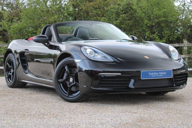 Porsche Boxster 718 2.0T PDK Euro 6 (s/s) 2dr Convertible Petrol Black