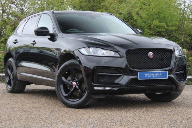 Jaguar F-Pace 2.0 D180 R-Sport Auto AWD Euro 6 (s/s) 5dr Four Wheel Drive Diesel Black