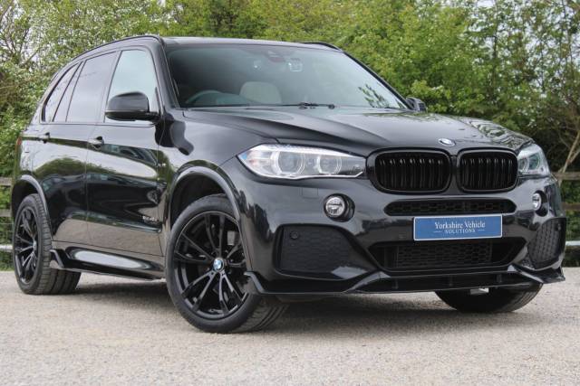 BMW X5 3.0 40d M Sport Auto xDrive Euro 6 (s/s) 5dr Four Wheel Drive Diesel Black