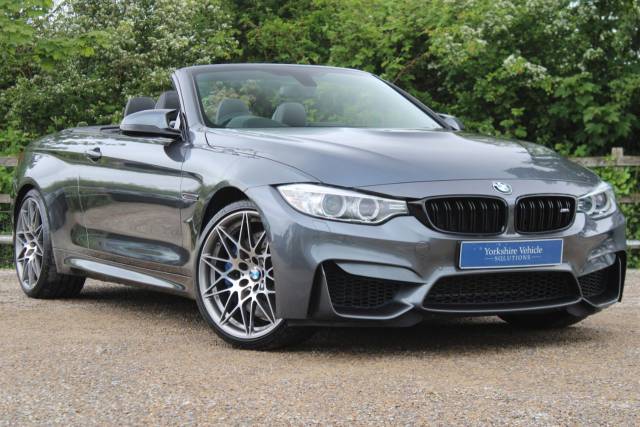 BMW M4 3.0 BiTurbo Competition DCT Euro 6 (s/s) 2dr Convertible Petrol Grey