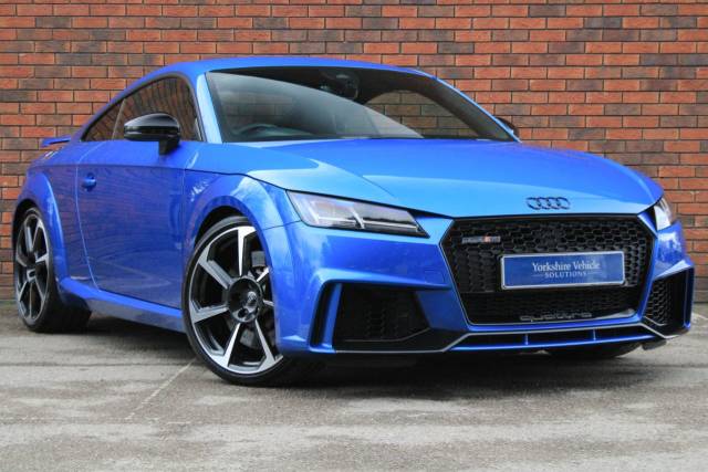 Audi TT RS 2.5 TFSI S Tronic quattro Euro 6 (s/s) 3dr Coupe Petrol Blue