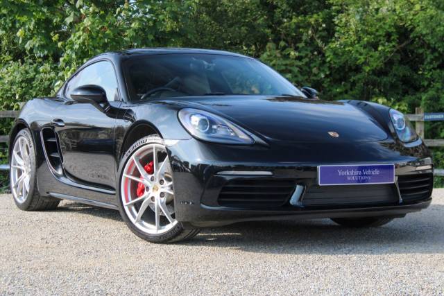 Porsche Cayman 718 2.0T Euro 6 (s/s) 2dr Coupe Petrol Black