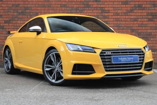 Audi TTS 2.0 TFSI S Tronic quattro Euro 6 (s/s) 3dr Coupe Petrol Yellow