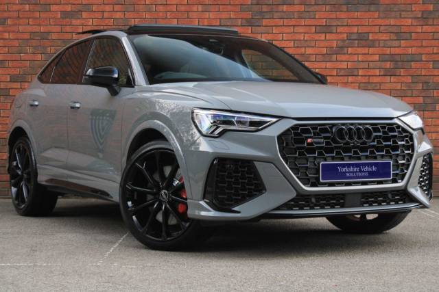 Audi RS Q3 2.5 TFSI Audi Sport Edition Sportback S Tronic quattro Euro 6 (s/s) 5dr Four Wheel Drive Petrol Grey