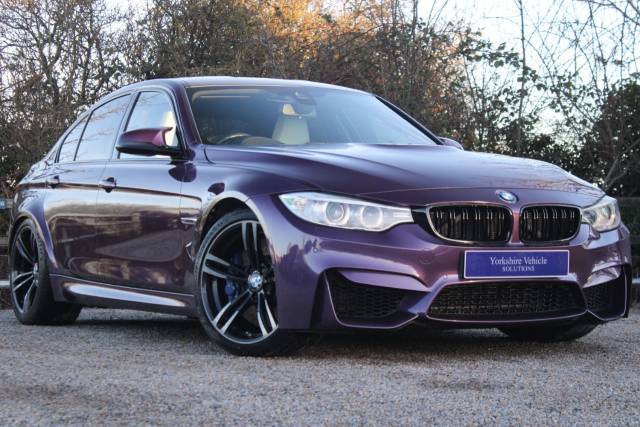 BMW M3 3.0 BiTurbo DCT Euro 6 (s/s) 4dr Saloon Petrol Mauve/purple