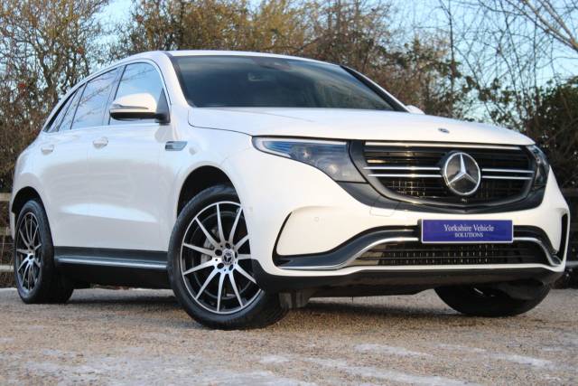 Mercedes-Benz Eqc 0.0 EQC 400 80kWh AMG Line Auto 4MATIC 5dr Four Wheel Drive Electric White