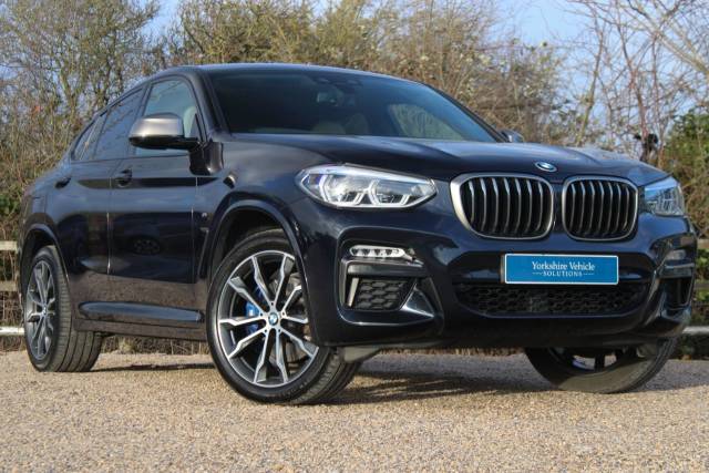 BMW X4 3.0 M40i Auto xDrive Euro 6 (s/s) 5dr Four Wheel Drive Petrol Black