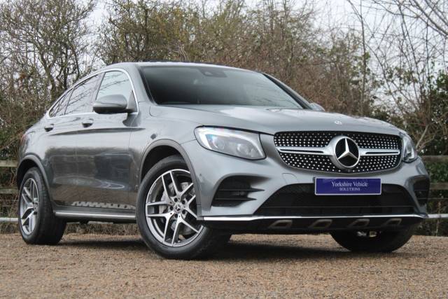 Mercedes-Benz GLC Coupe 2.0 GLC250 AMG Line (Premium Plus) Coupe G-Tronic+ 4MATIC Euro 6 (s/s) 5dr Coupe Petrol Grey