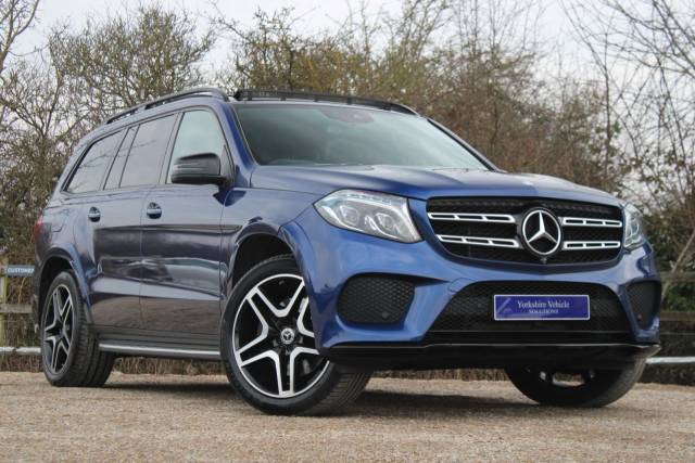 Mercedes-Benz GLS 3.0 GLS350d V6 AMG Line G-Tronic 4MATIC Euro 6 (s/s) 5dr Four Wheel Drive Diesel Blue