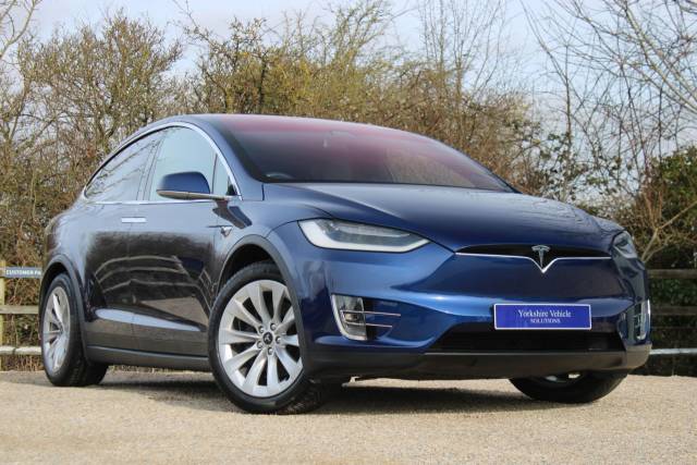 Tesla Model X 75D Dual Motor Auto 4WDE 5dr Four Wheel Drive Electric Blue