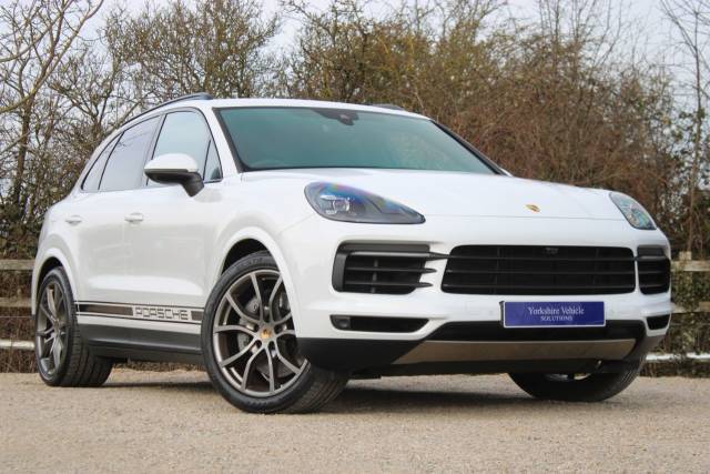 Porsche Cayenne 2.9T V6 S TiptronicS 4WD Euro 6 (s/s) 5dr Four Wheel Drive Petrol White