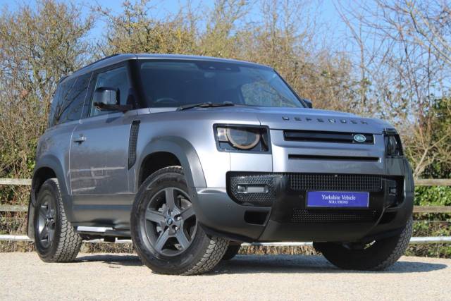 Land Rover Defender 90 3.0 D200 MHEV S Auto 4WD Euro 6 (s/s) 3dr Four Wheel Drive Diesel Grey