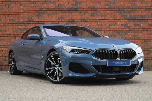 BMW 8 Series 3.0 840d Steptronic xDrive Euro 6 (s/s) 2dr Coupe Diesel Blue