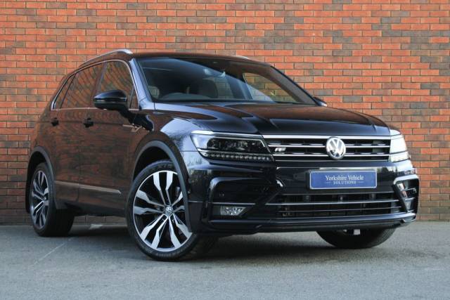 Volkswagen Tiguan 2.0 BiTDI R-Line Tech DSG 4Motion Euro 6 (s/s) 5dr Four Wheel Drive Diesel Black
