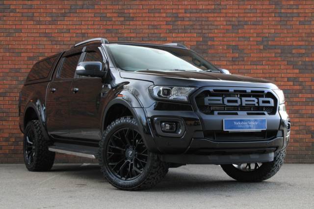 Ford Ranger 2.0 EcoBlue Wildtrak Auto 4WD Euro 6 (s/s) 4dr Pick Up Diesel Black