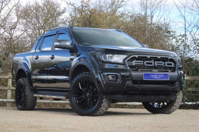 Ford Ranger 2.0 EcoBlue Wildtrak Auto 4WD Euro 6 (s/s) 4dr Pick Up Diesel Black